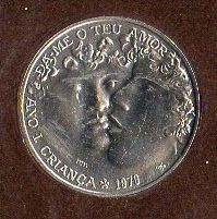 Moedas de 25$ Comemorativas do Ano Internacional da Criança, de 1985