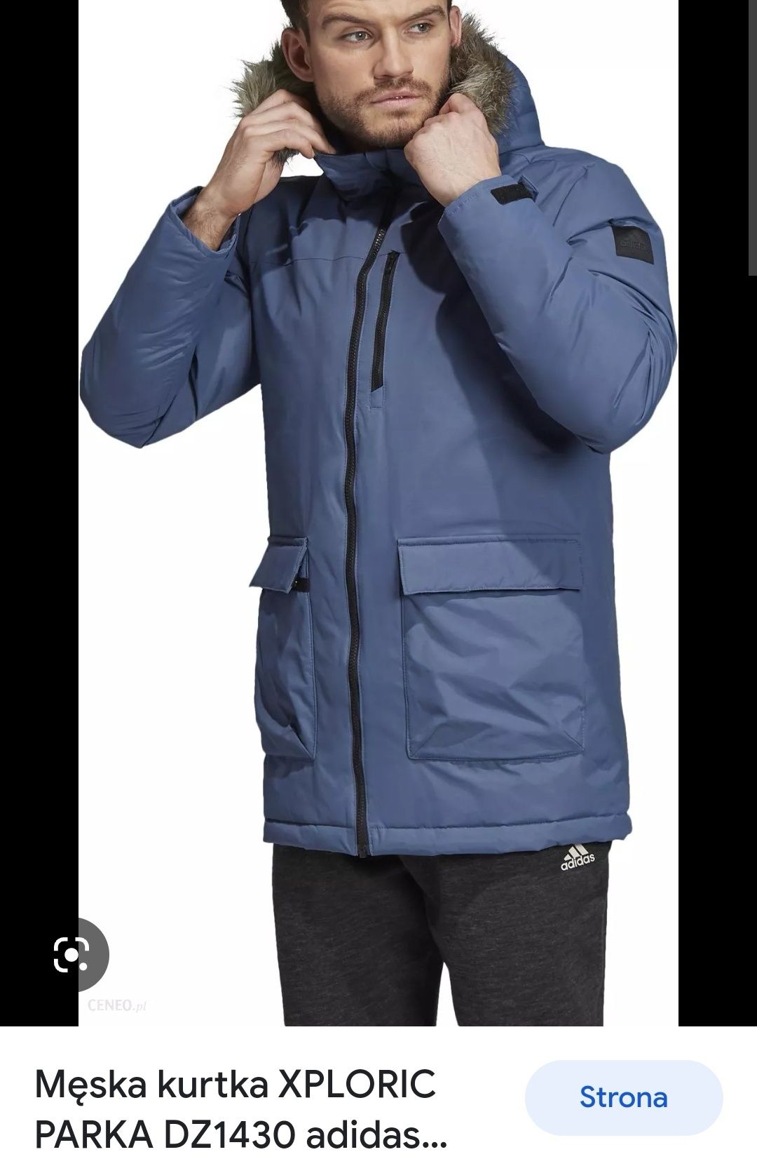 Parka adidas męska zimowa XPLORIC PARKA DZ1430