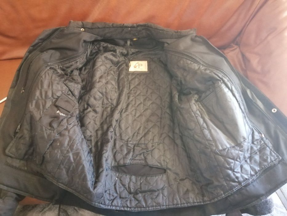 casaco mota com protecoes da caparica peles