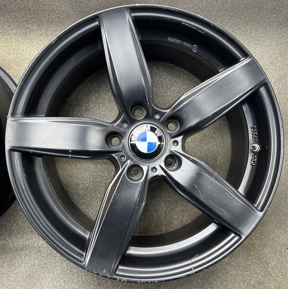 Диски r17 5 120 et30 J8 титани BMW f30 f10 f01 e60 бмв чорні