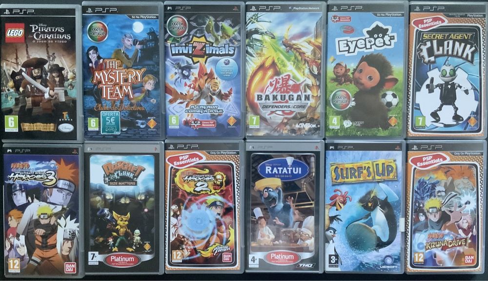 Jogos Para Consola PSP