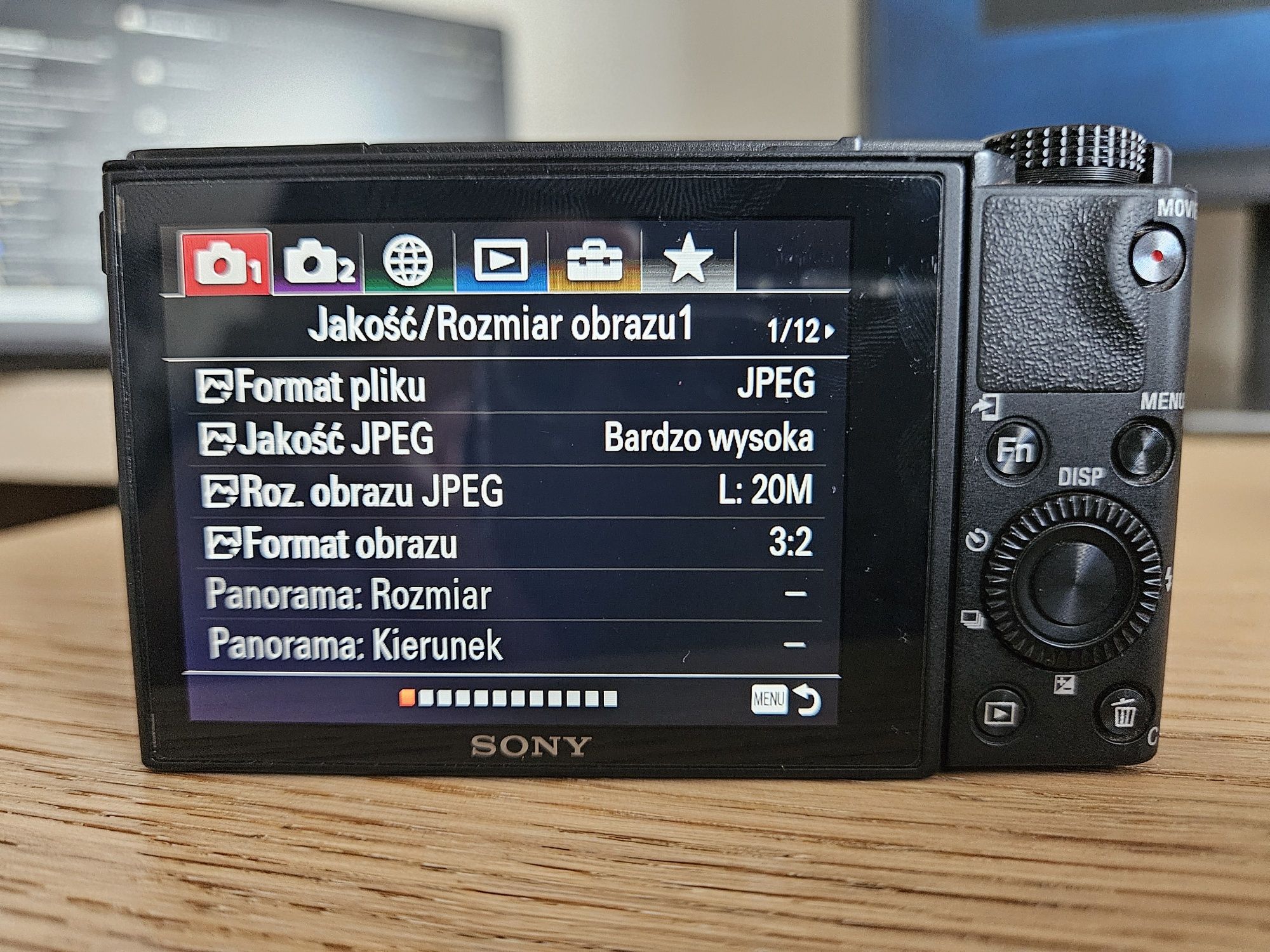 Aparat fotograficzny Sony rx100 va