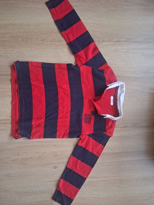 Bluzka w paski 122 cm