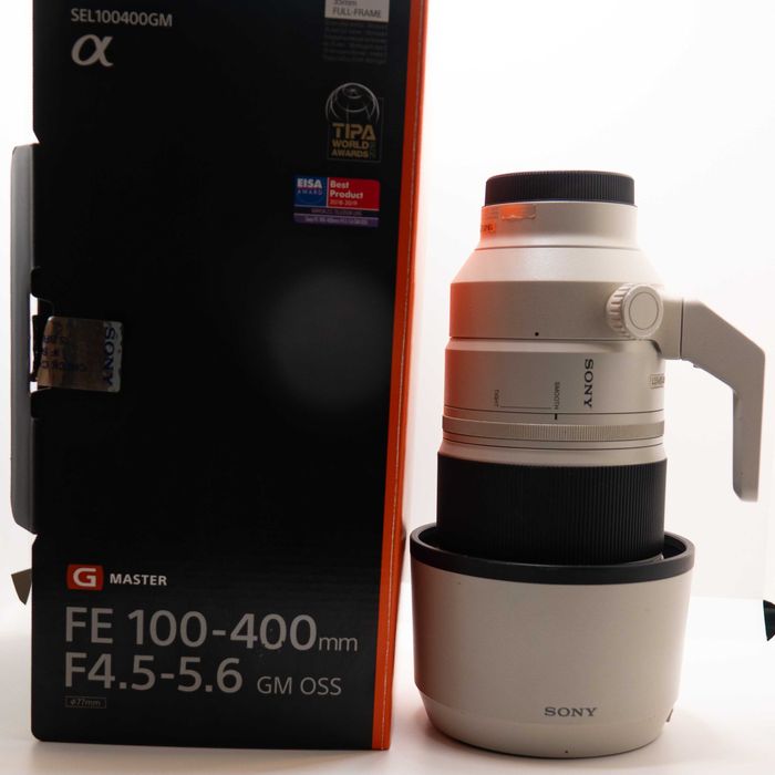 Objectiva Lente Sony GM Master 100-400mm F 4.5 a 5.6 Full frame