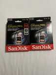 2 sztuki Kart pamięci SANDISK Extreme Pro SDXC 64GB