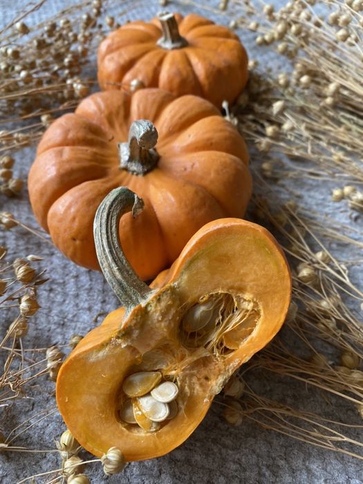 Семена тыкв гарбузів Baby Boo, Tiger Stripes, Sweet Dumpling, Тюрбан