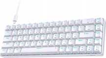Klawiatura Mechaniczna Gamingowa Tmkb T68se Rgb Kabel Usb-a Do Usb-c B