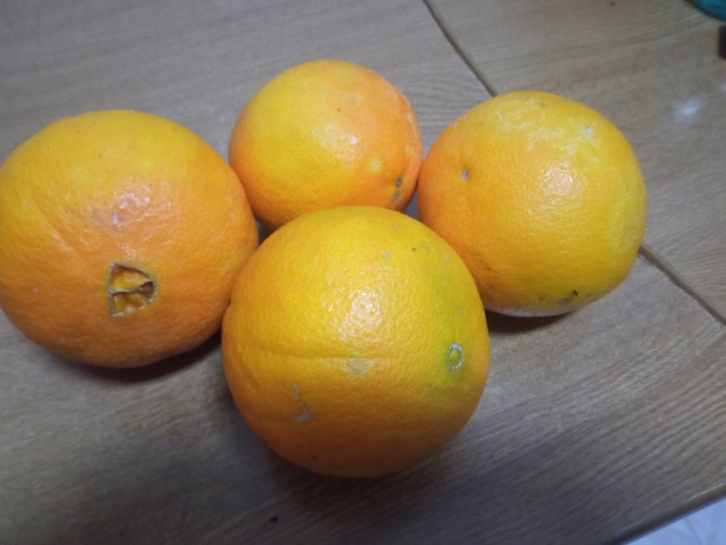 Laranjas e tangerinas