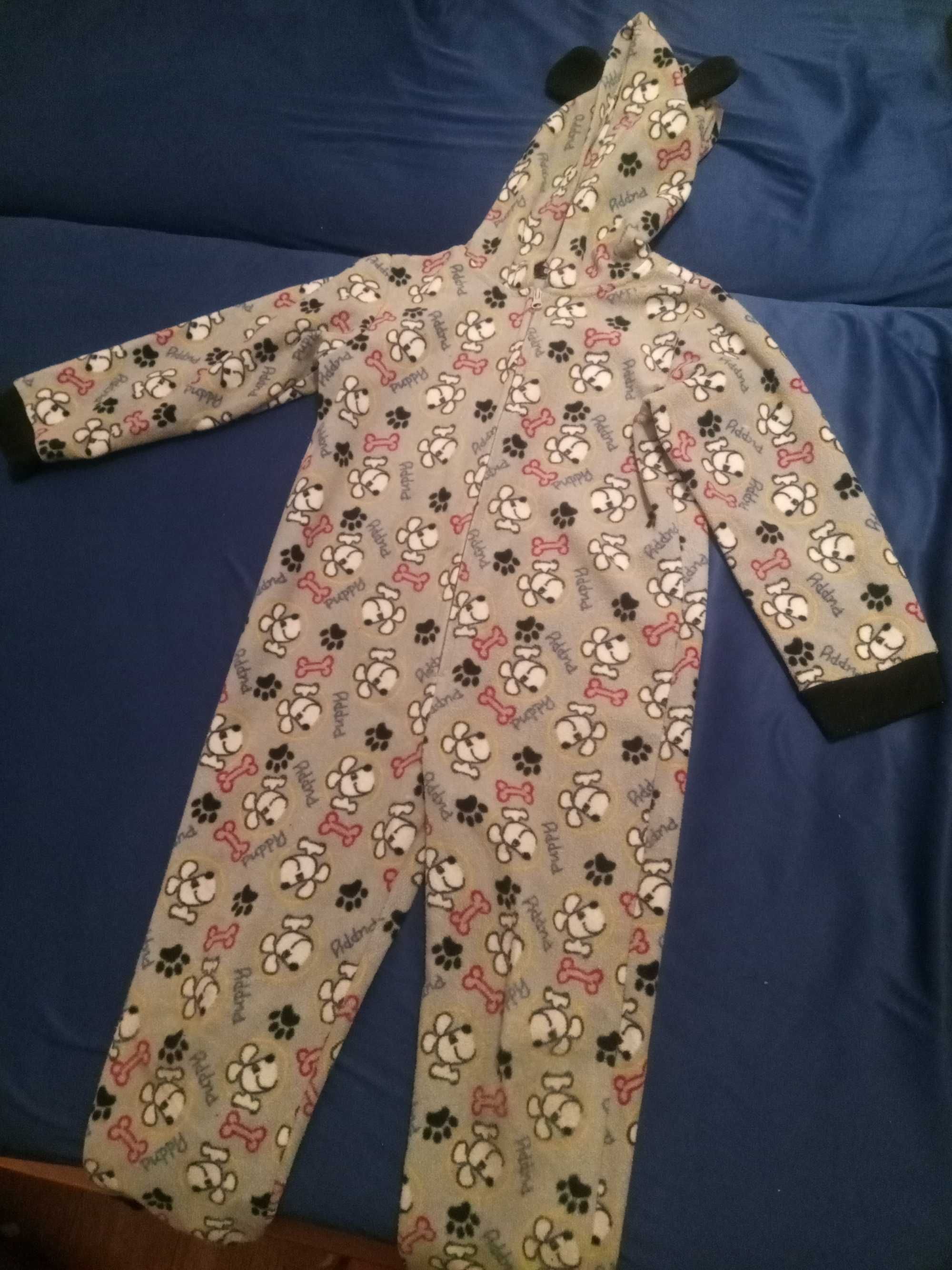 Kigurumi, kombinezon dziecięcy 104/110 cm z kapturem, piżama