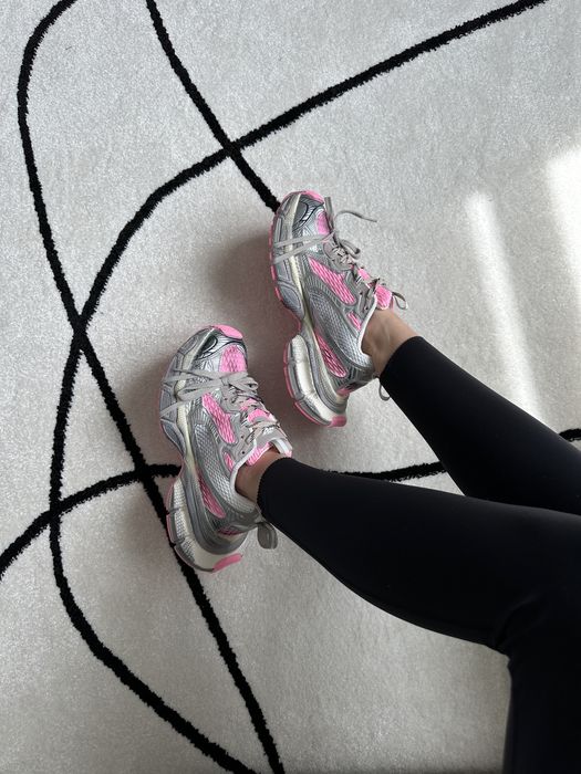 БЕЗ ПЕРЕДОПЛАТ‼️Жіночі кросівки BALENCIAGA 3XL Sneaker in Silver Pink