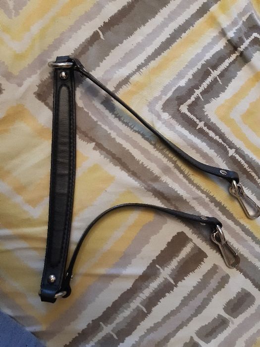 Кожаный поводок сворка для собак .Coach