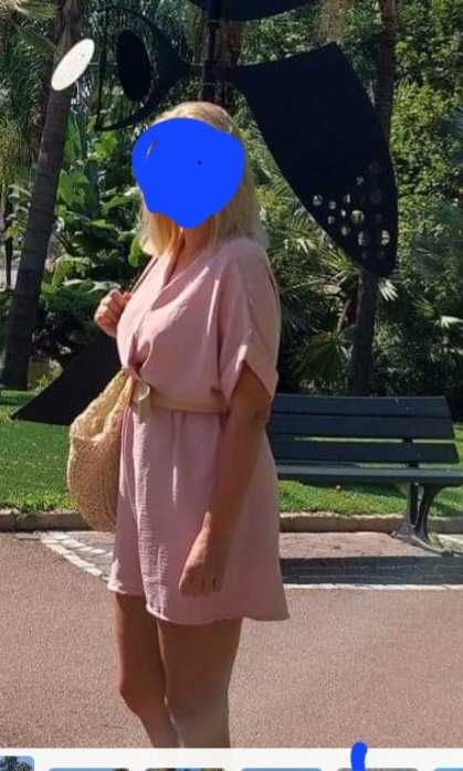 Kombinezon pudrowy róż