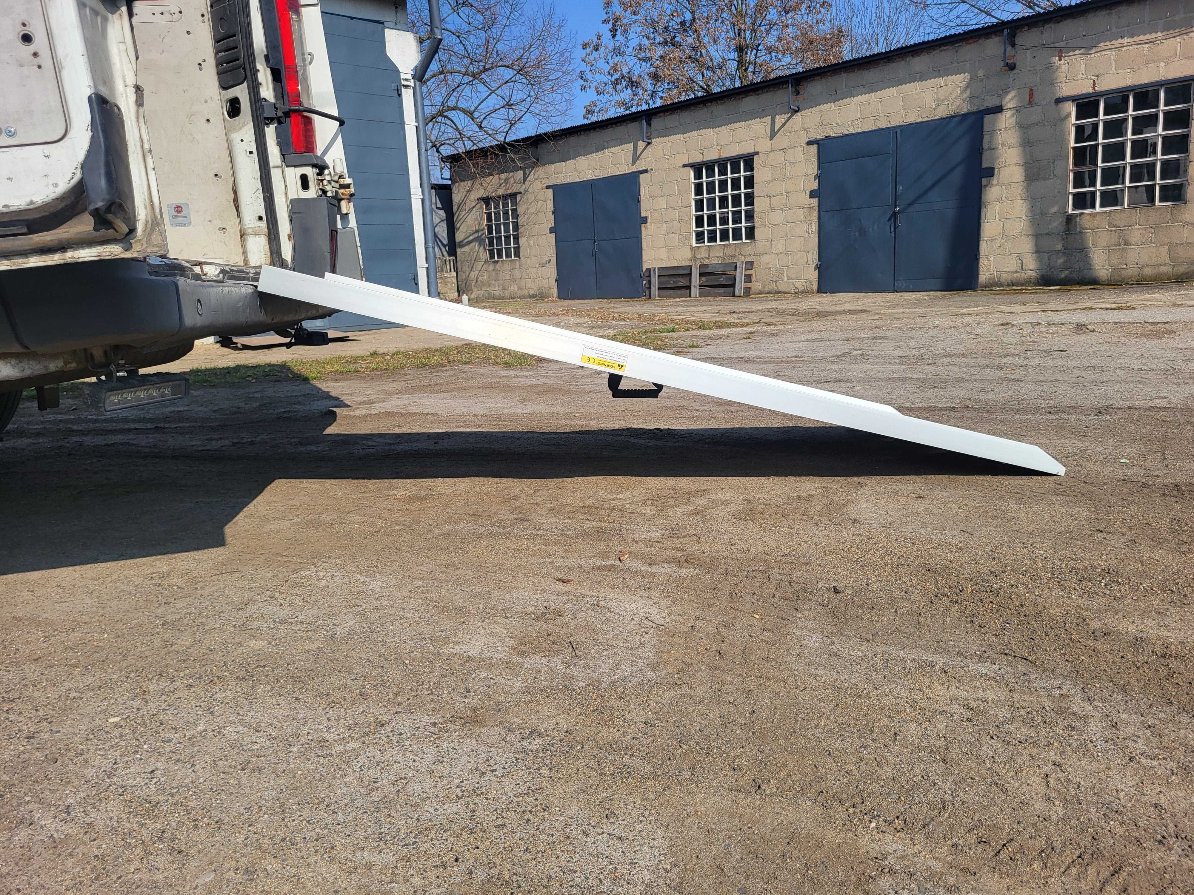 Najazd rampa DLA DJ-a 74x185 cm 18kg / do busa  do 270kg FAKTURA 23%