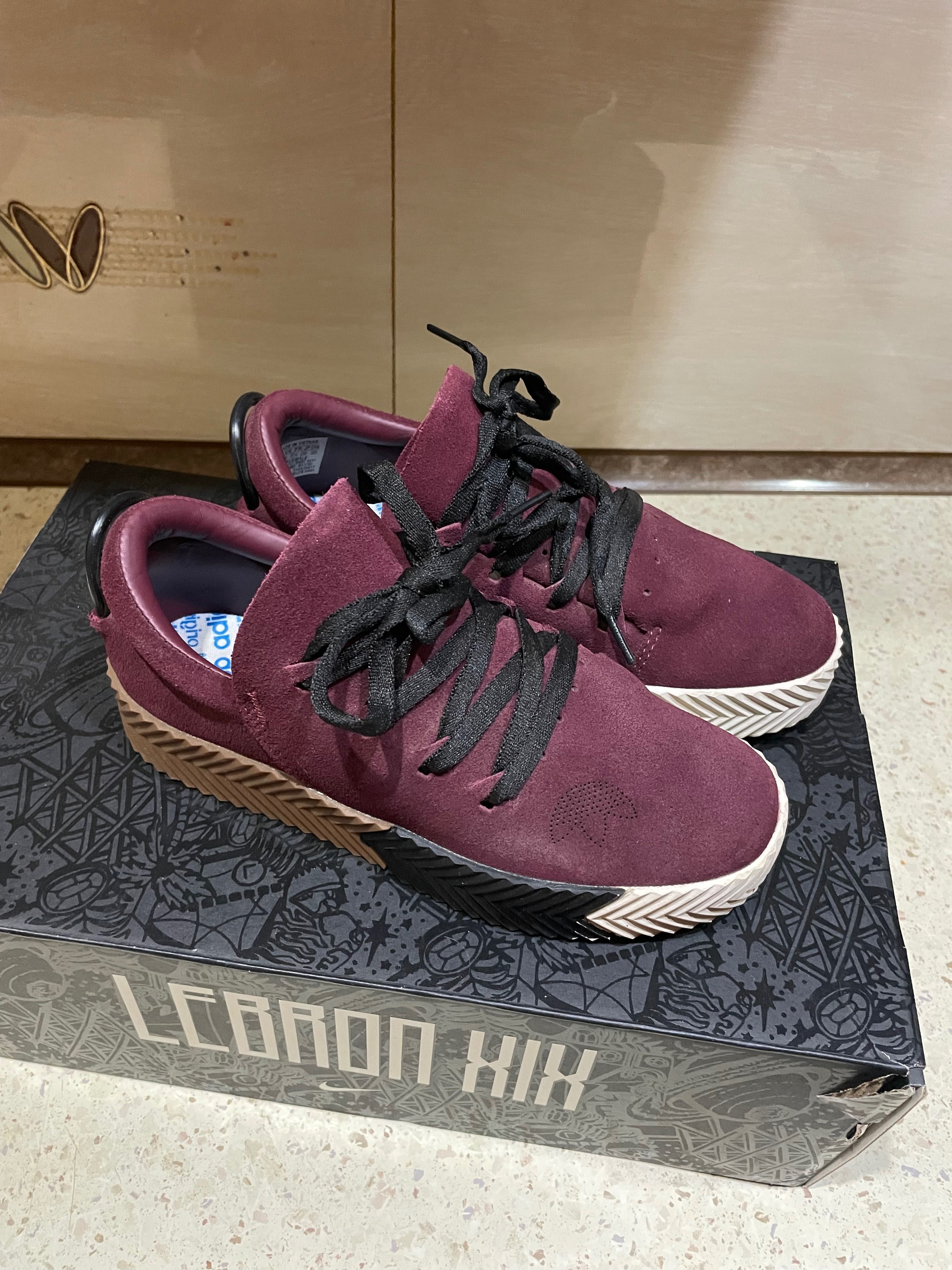 Мокасины кроссовки Adidas, цвет бургундия 37р