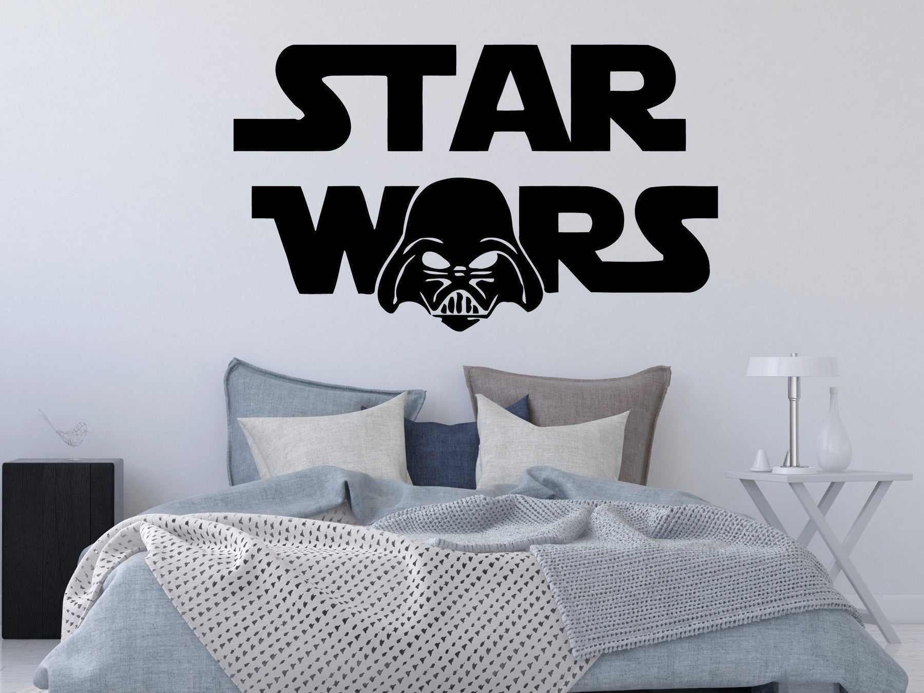 Duża Naklejka na ścianę Star wars  Gwiezdne Wojny  pokoju dziecięcego