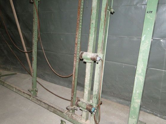 Prasa ramowa pneumatyczna 1650x2670mm no hess maweg goma italpresse
