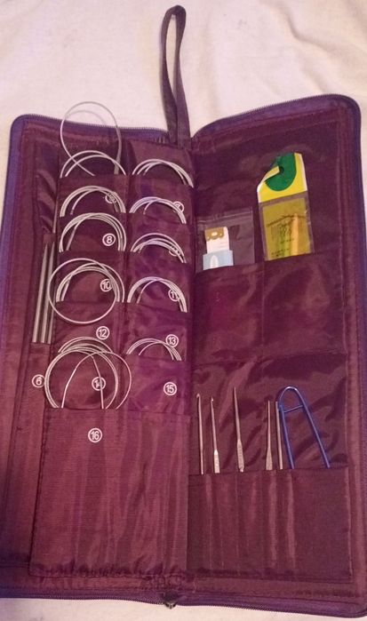 Mala de agulhas varias