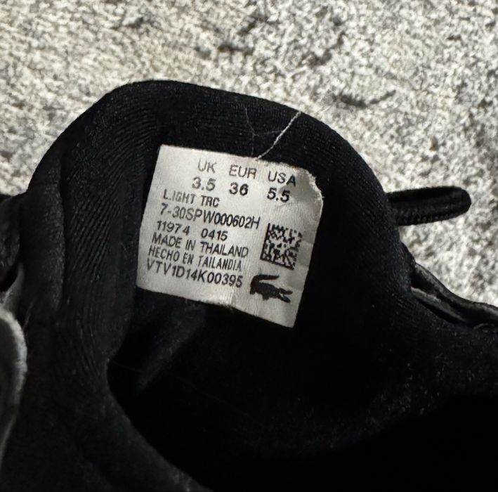 Buty sportowe / trampki / sneakersy Lacoste