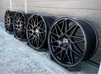 4x felgi aluminiowe Czarne 5x108 r19 et45 8,5J Alufelgi Ford/ Volo 19”