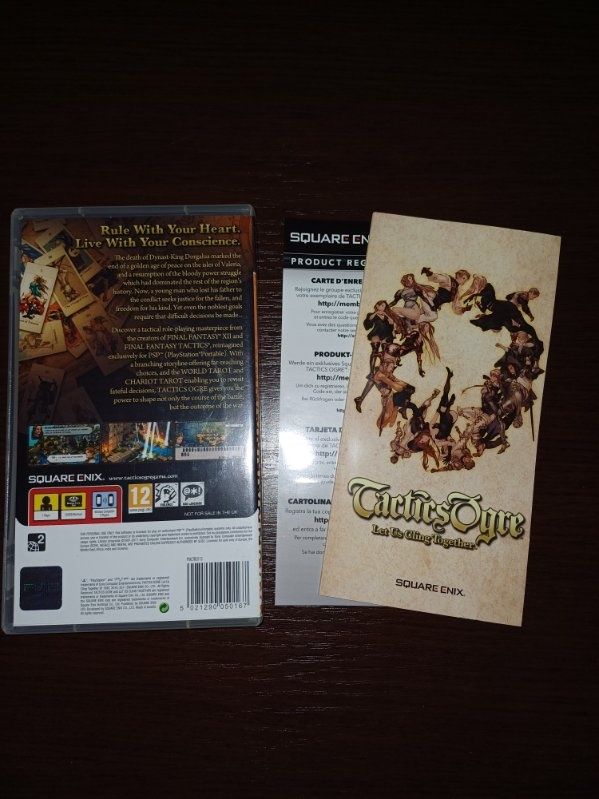Tactics ogre Let us cling together PSP