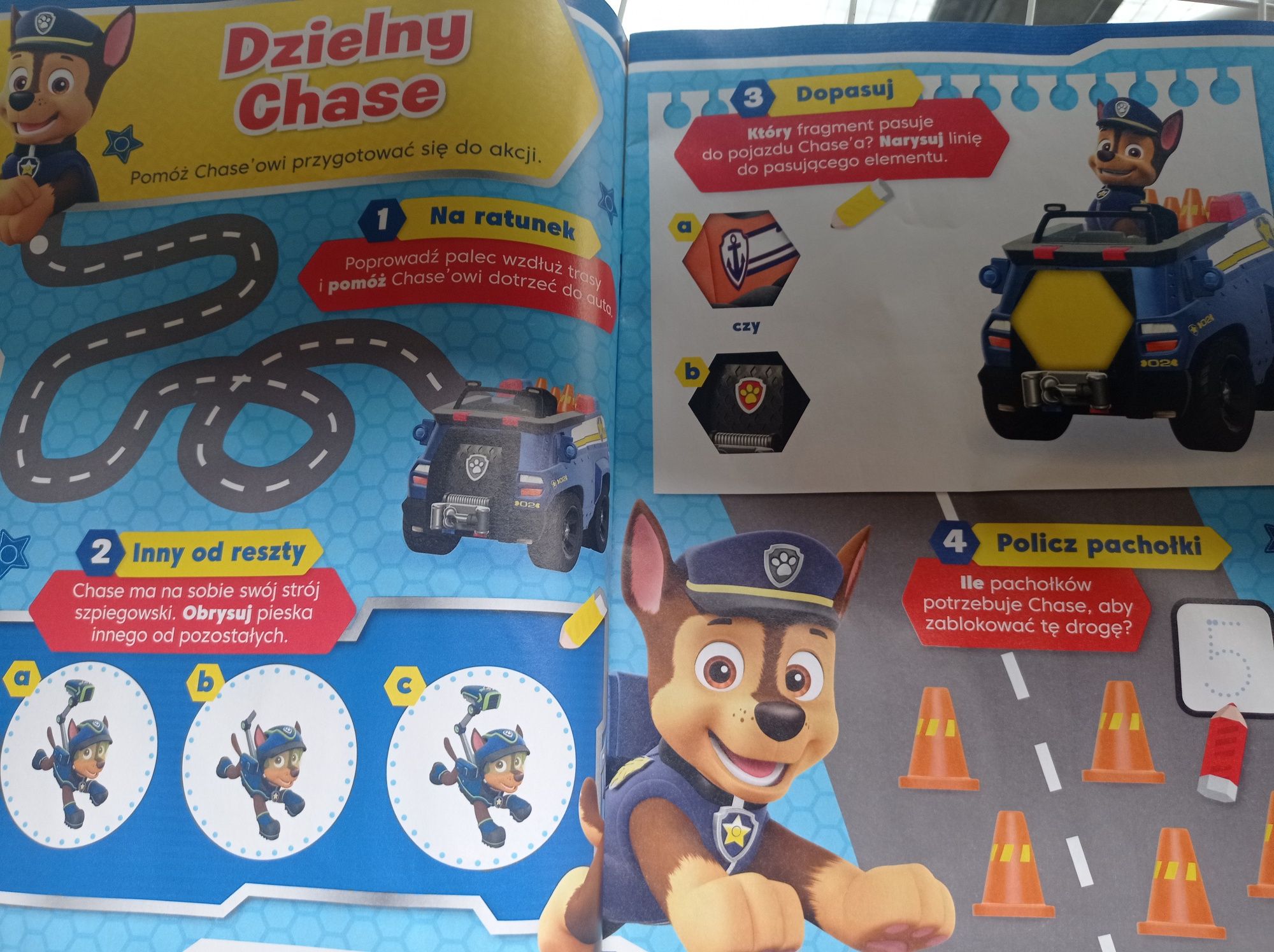 Magazyn czasopismo Psi patrol, Nickjr