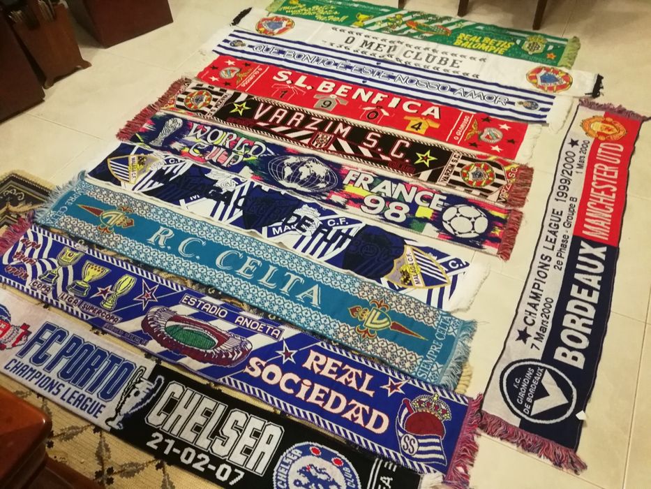 11 Cachecois de varios clubes