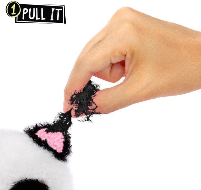 Fluffie stuffiez м'яка іграшка антистрес пухнастий сюрприз панда