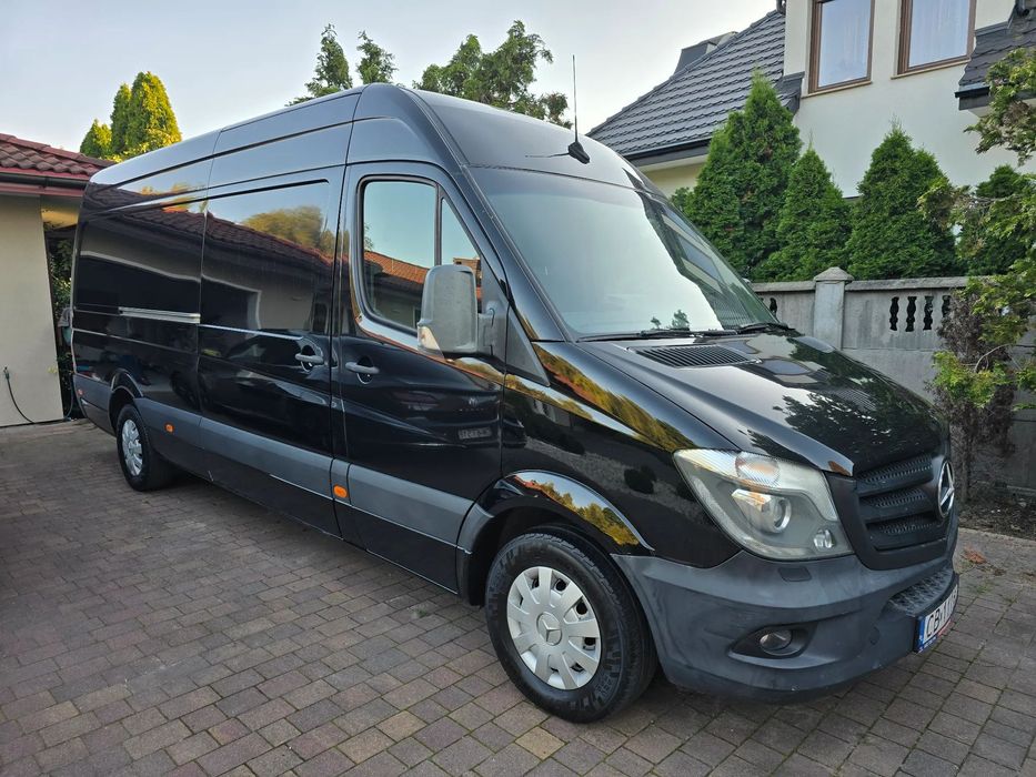Mercedes-Benz Sprinter  Salon PL, xenon, fotel pneumatyczny, maxi L3h2, automatyczna skrzyń