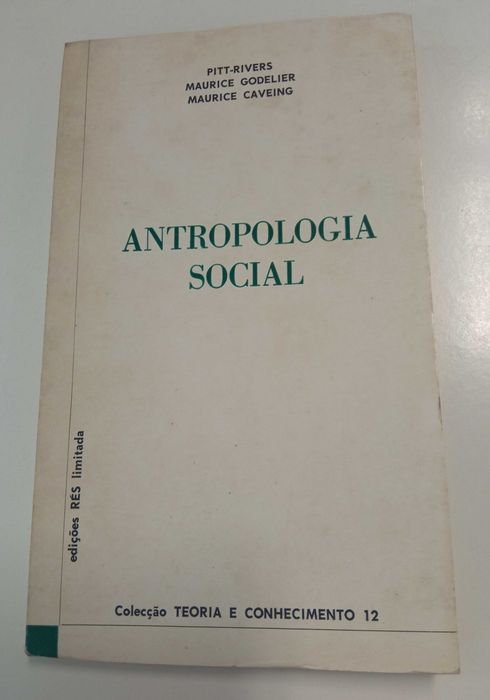 Antropologia Social, de Pitt-Rivers