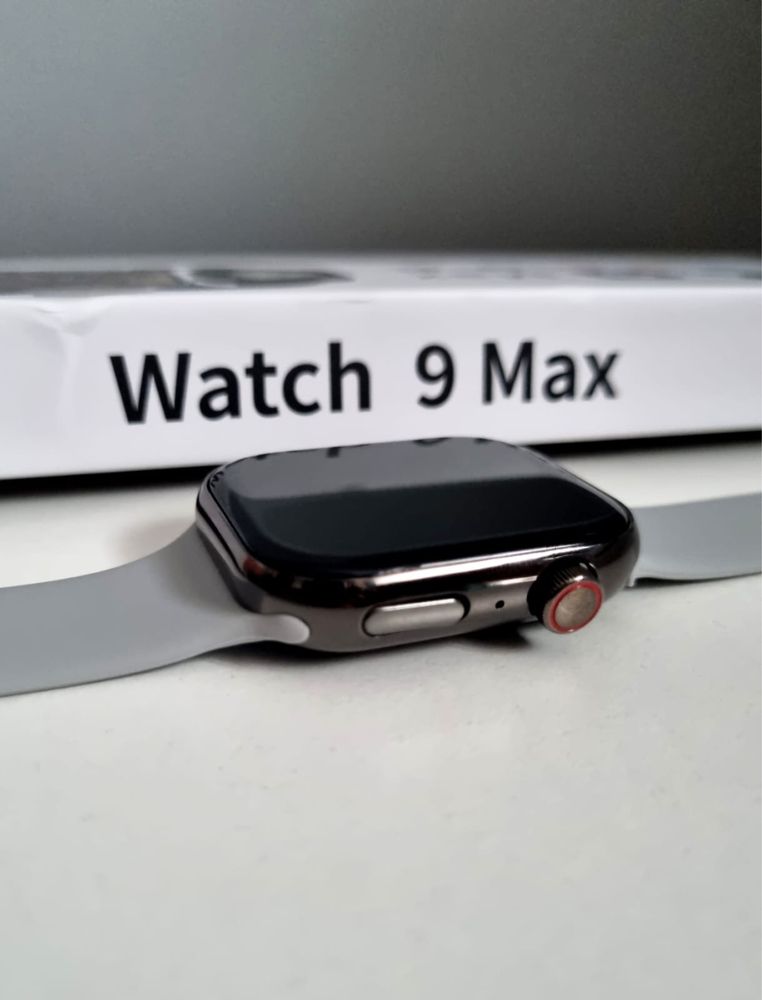 Smartwatch 9 MAX szary