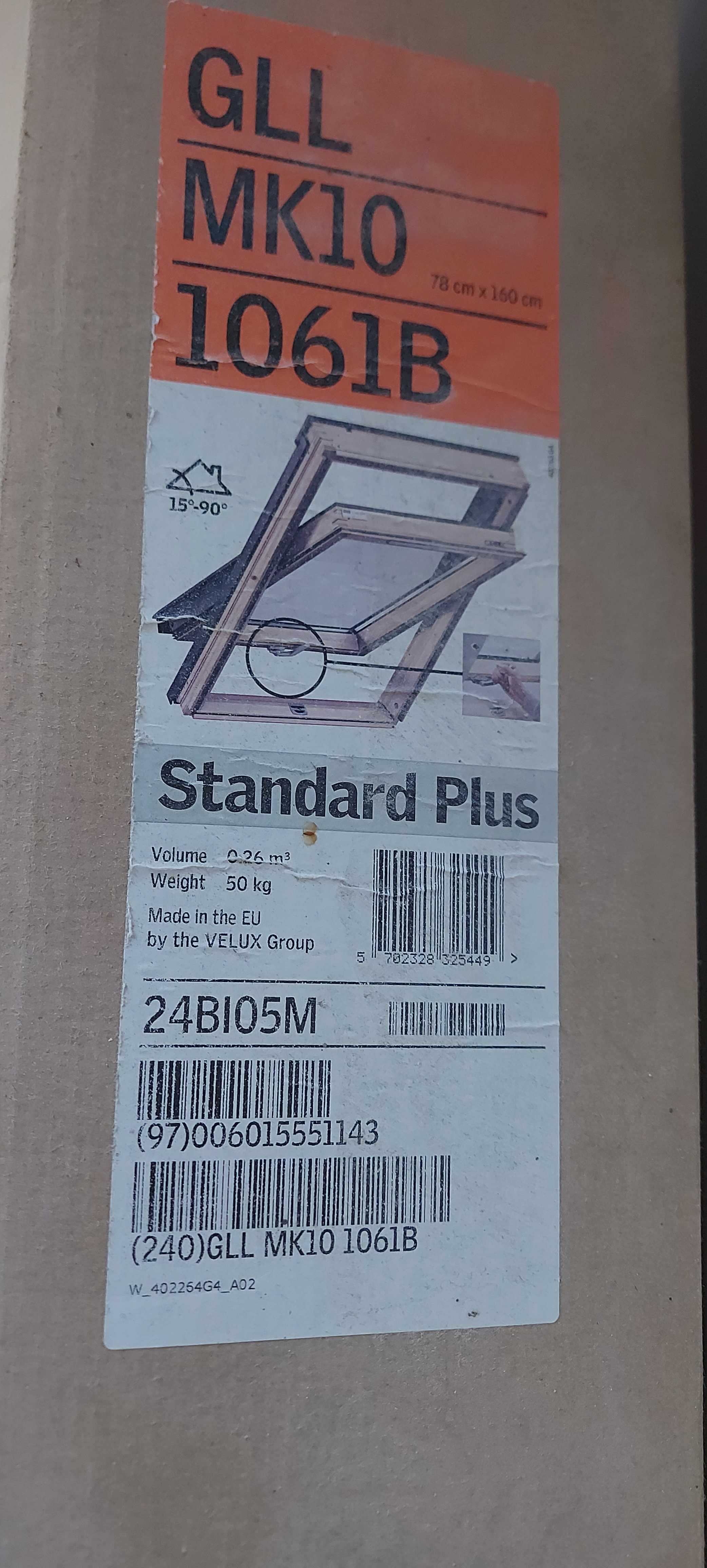 Okno dachowe otwierane od dołu 78x160 VELUX