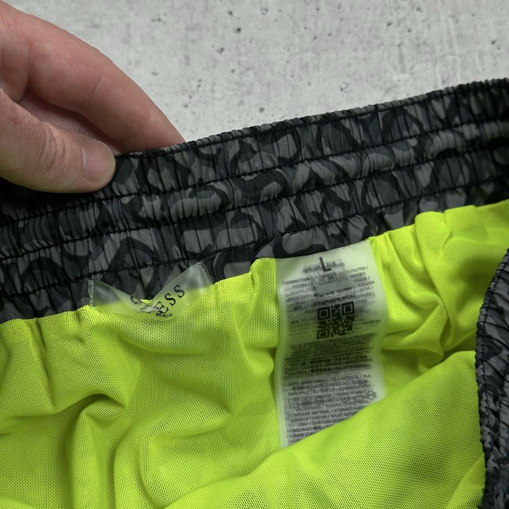 Монограмные пляжные шорты Guess Underwear размер M-L