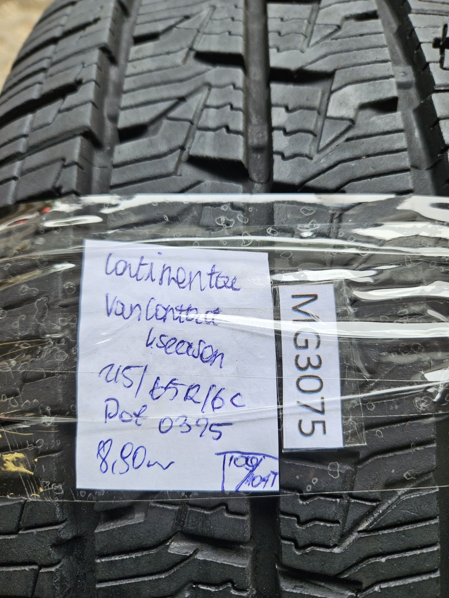 Continental 215/65 r16c VanContact 4Season /// 9mm!!! 2025r wysyłka