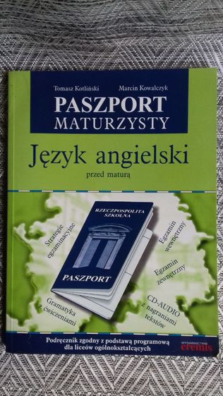 Matura Angielski Paszport maturzysty +CD