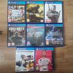 Gry ps4 zestaw stan bardzo dobry