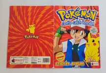 Álbum Pokémon Merlin (1999). Faltam apenas 12 Cromos.