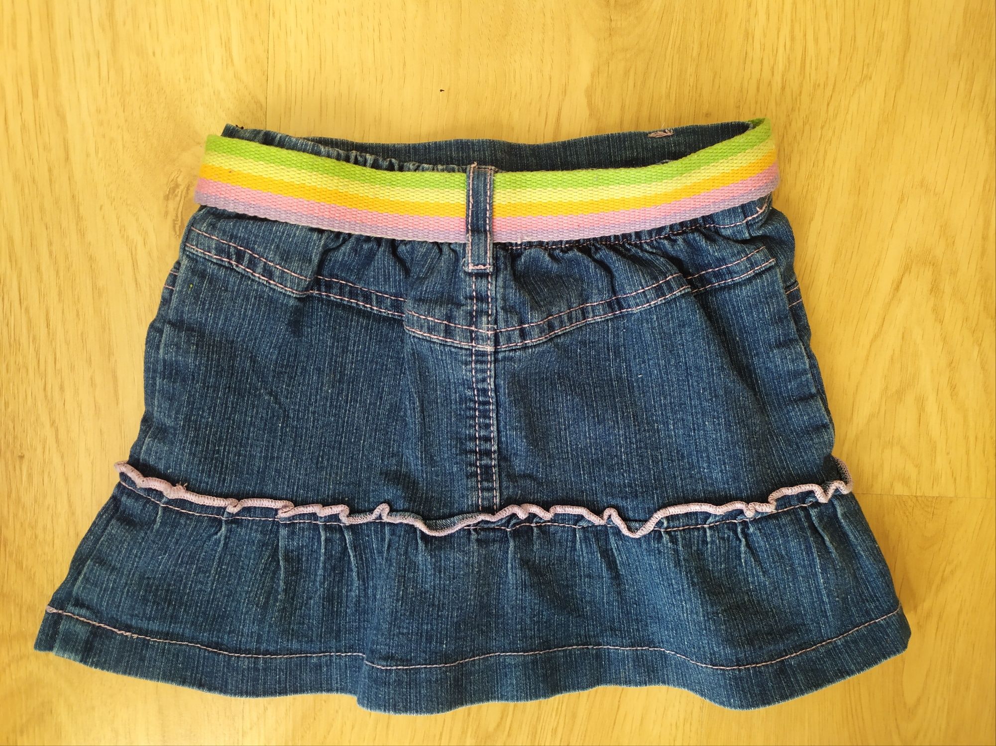 Spódniczka spódnica jeansowa 80 cm
