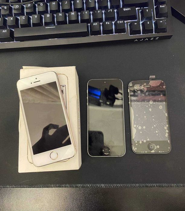 Продам лотом iPhone, 5s-64gb, 5-32gb, 4s