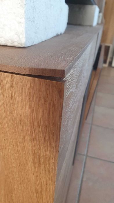 Komoda dębowa LISA,  w kolorze natura