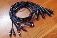 DAP Audio FL263 Kabel sygnałowy - KABEL 2 X XLR M - 2 X RCA 1.5M