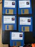 Amiga Dyskietki workbench deluxe paint  IV