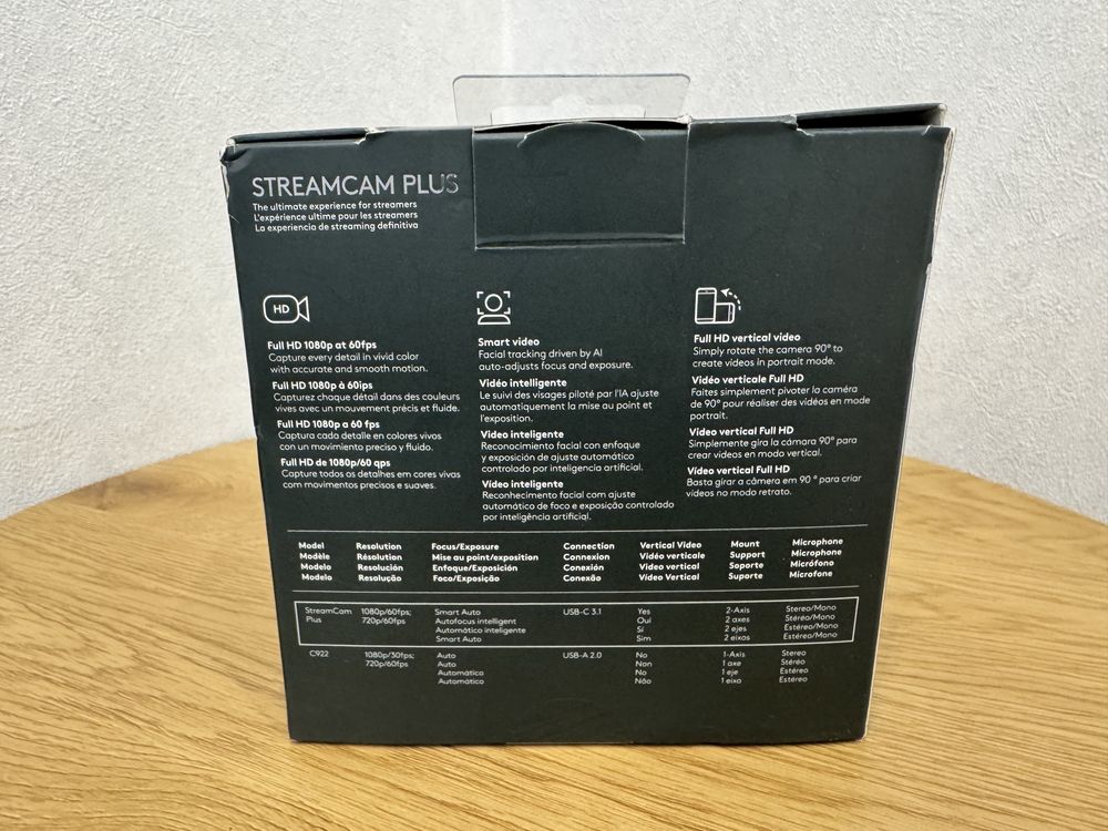 WEB камера Logitech StreamCam Plus Graphite 960-001280 веб-камера 1280