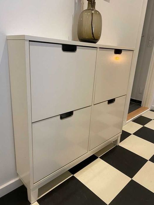 Szafka na buty IKEA STALL-polki na buty-drewno -szafka IKEA