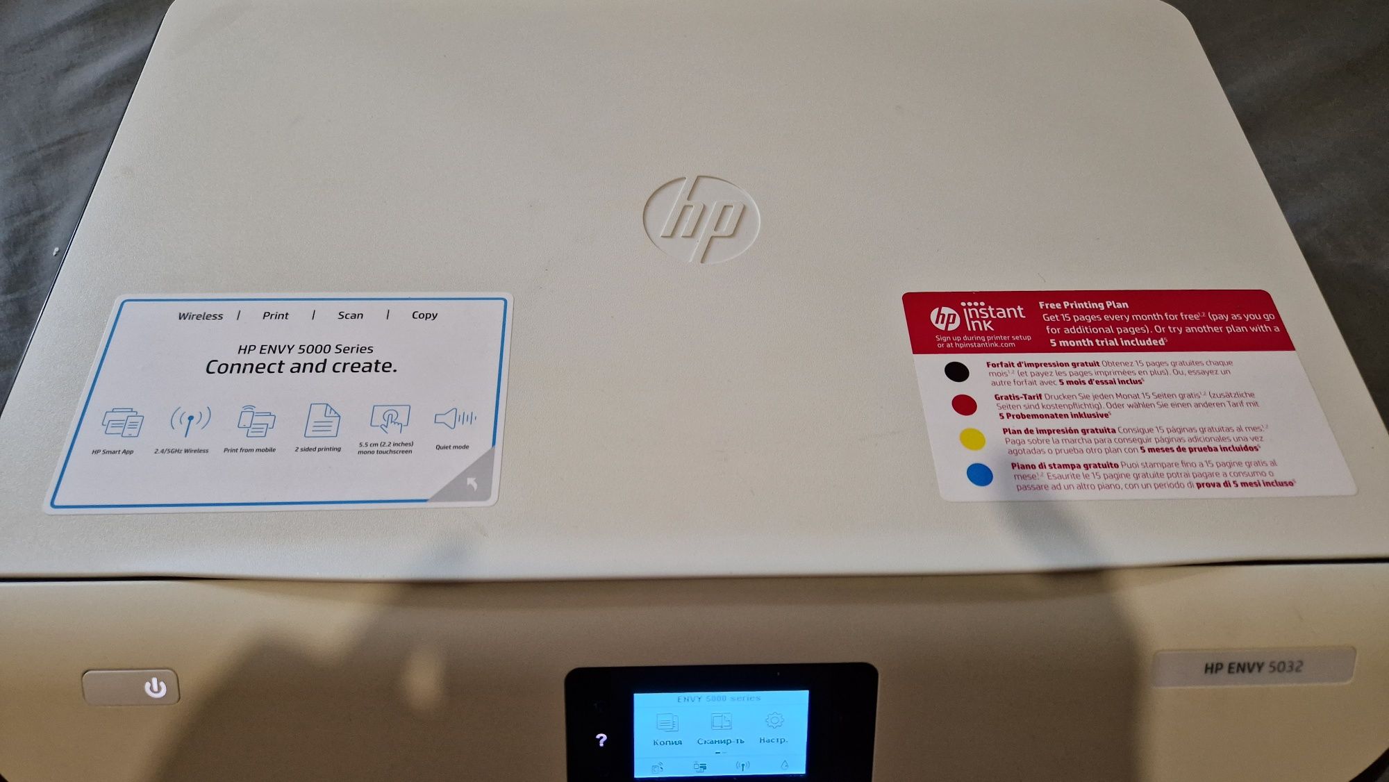 ТОРГ.Продам принтер сканер  HP envy 5032-5000  Hewlett-Packard