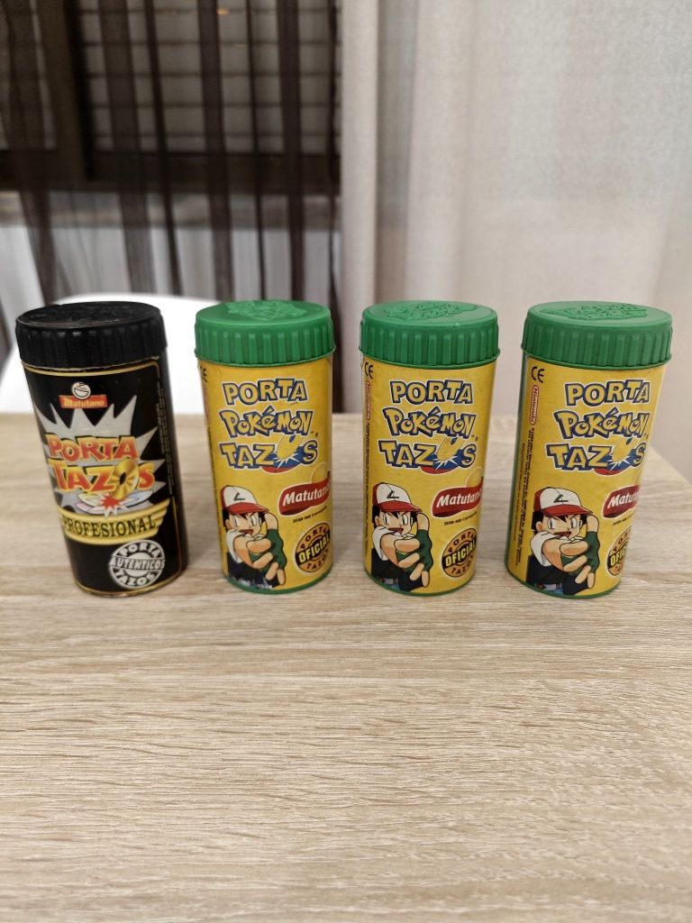 Porta tazos oficial Pokémon matutano e porta tazos autentico matutano