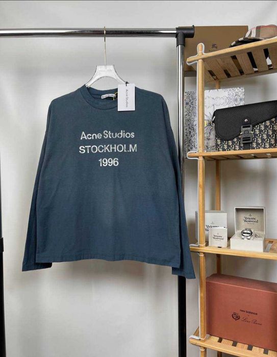 Acne Studios Лонгслів | Преміум Лонгслів Акне Студіос ( 6 кольорів )