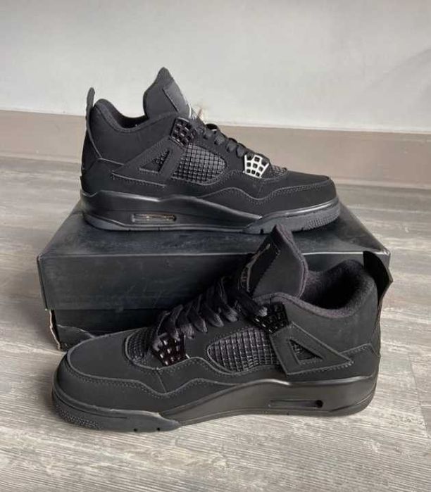 ButyDamskie Jordan 4 Retro Black Cat Nowy z metką R.44.5