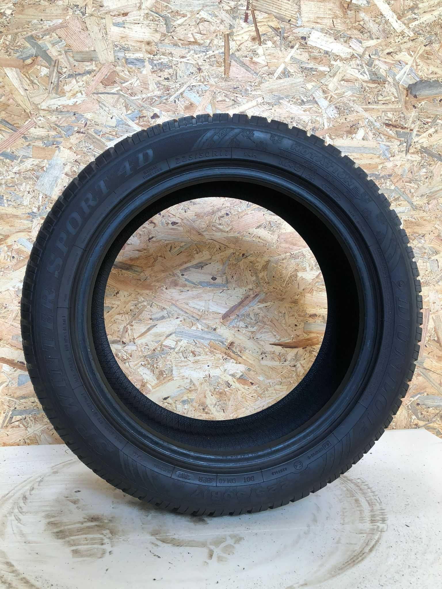 225/50 R17 Dunlop WinterSport 4D - 1 szt (zimowe)