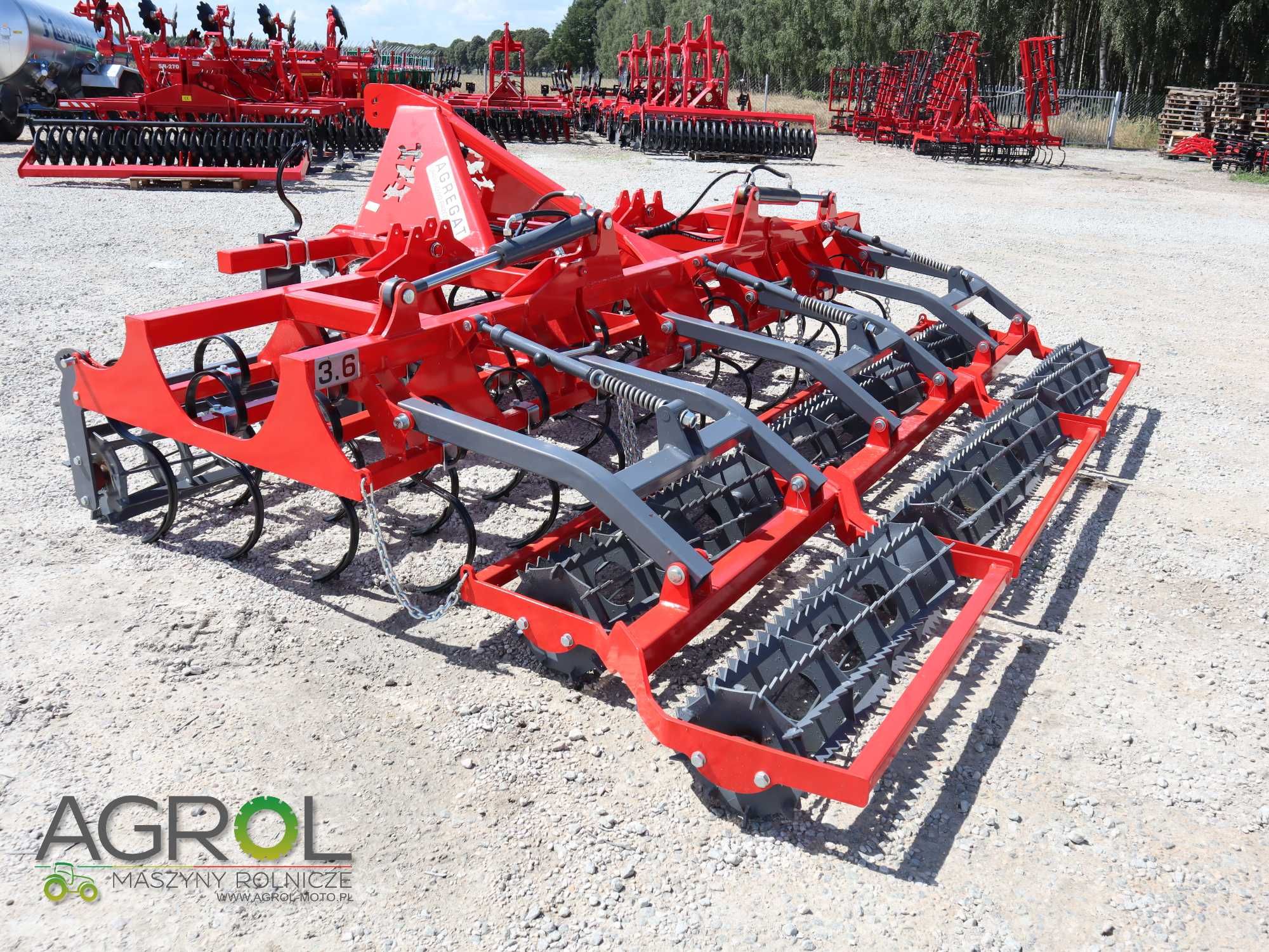Agregat Uprawowy Przedsiewny 3m 4.2 5.6m EURO MASZ AGRO FACTORY