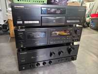 Zestaw PIONEER wzmacniacz A-616 cd PD-S703 deck CT-757